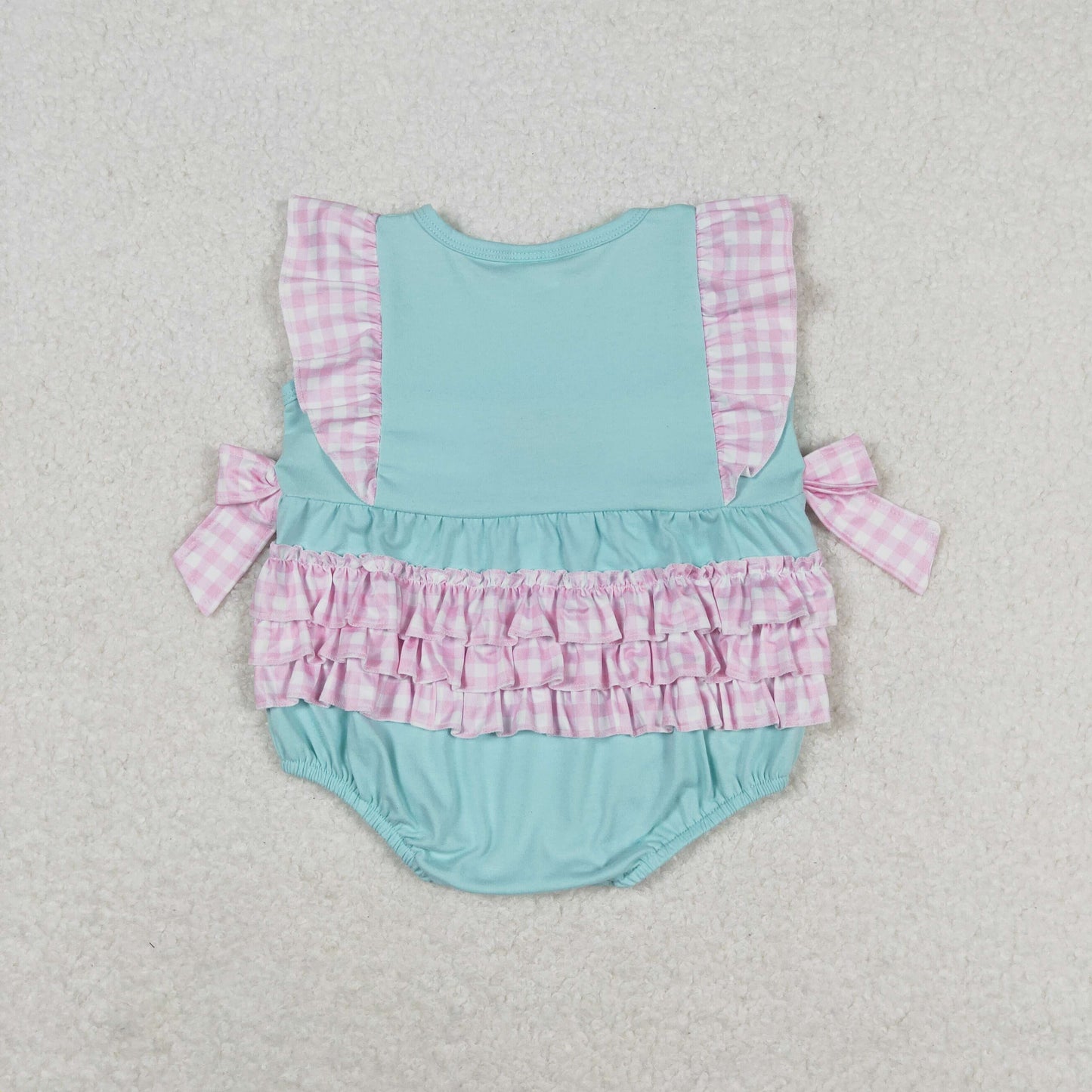 SR1260 embroidery ice pop girl romper 202405 RTS