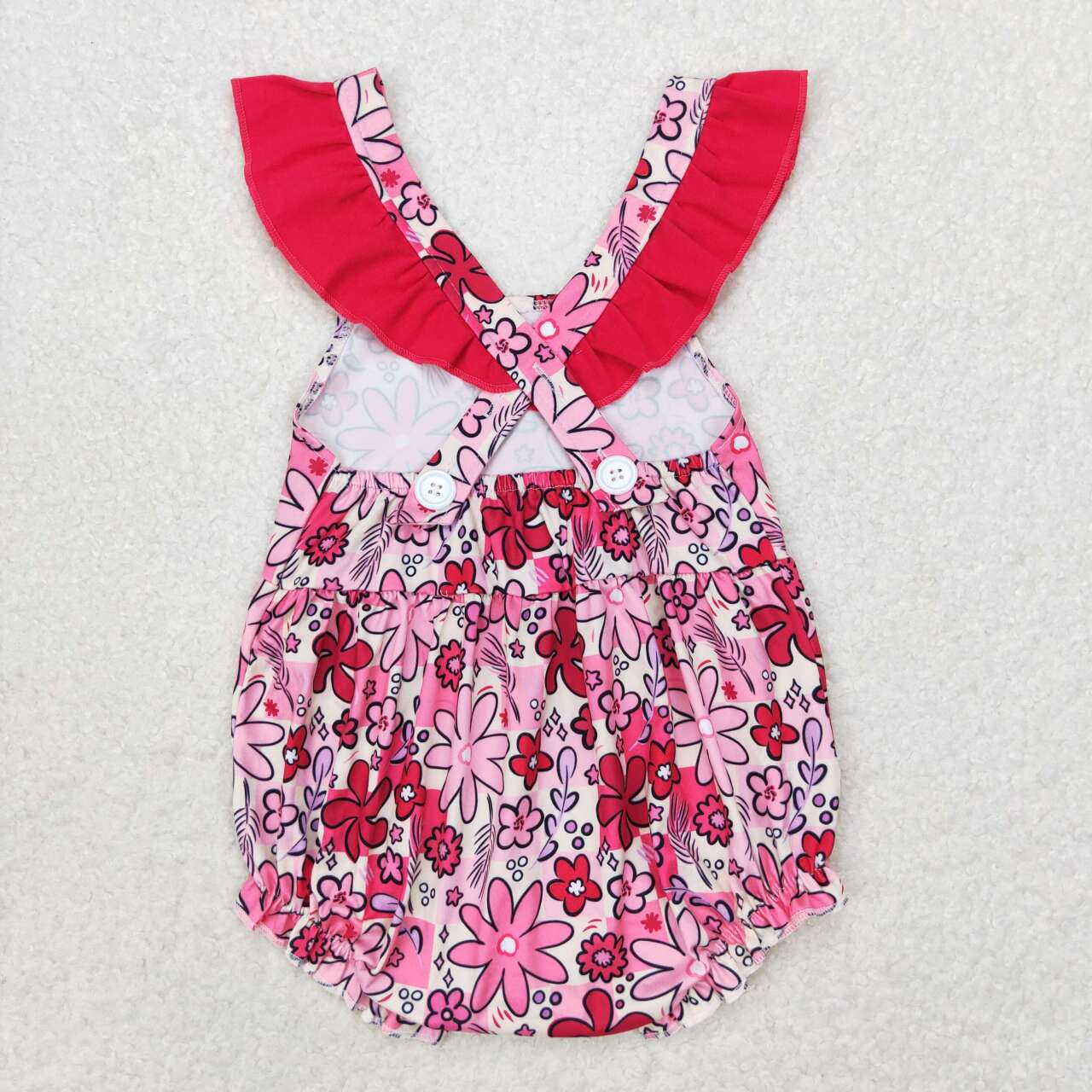 SR1423 flower girl romper 202406 RTS