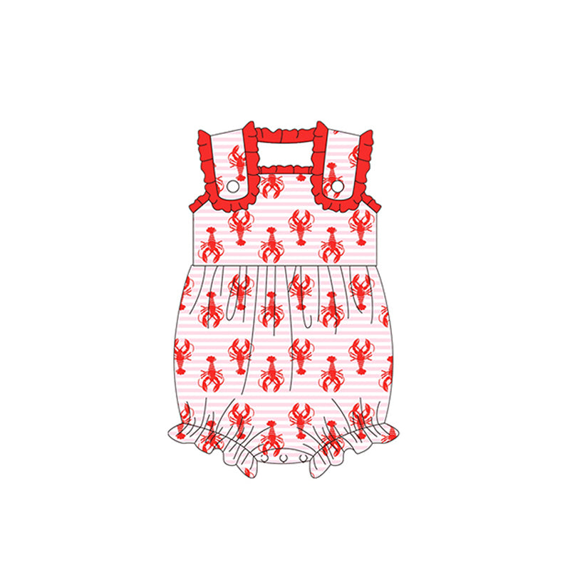 SR1464 preorder cray fish girl romper 202403