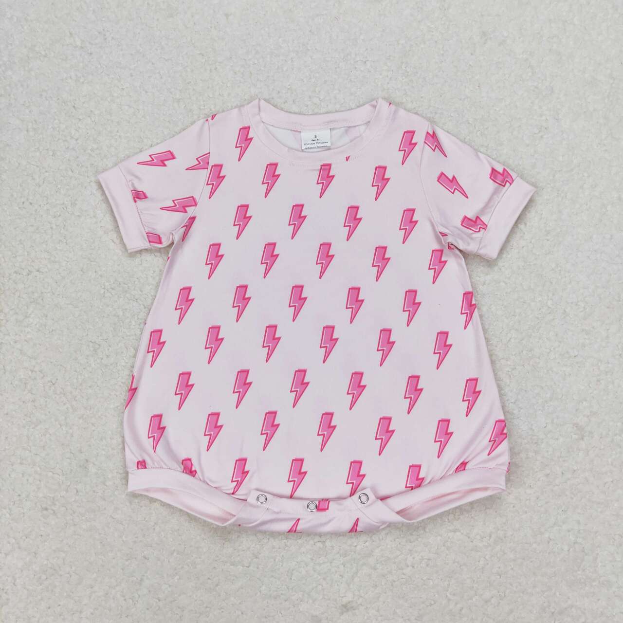 SR1557 lightning girl romper 202405 RTS