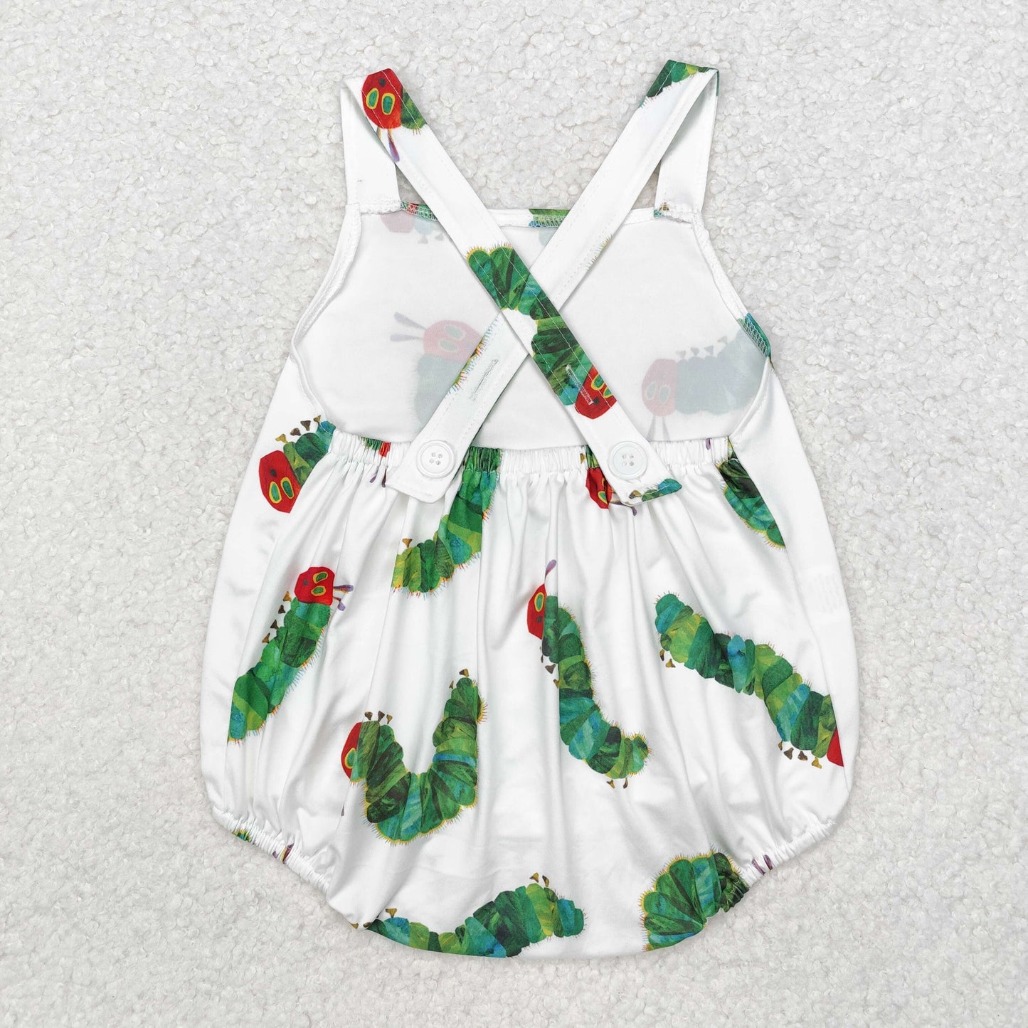 SR1608 butterfly caterpillar girl boy romper 202410 RTS