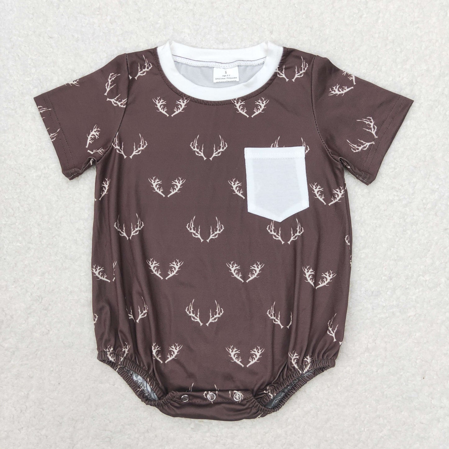 SR1614 deer boy romper 202406 RTS
