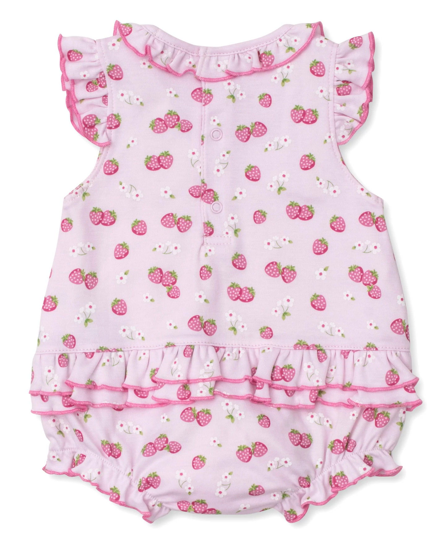 SR1638 strawberry flower girl romper 202403 preorder