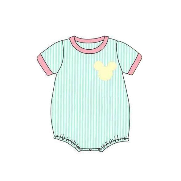 SR1772 mouse western boy romper 202404 preorder