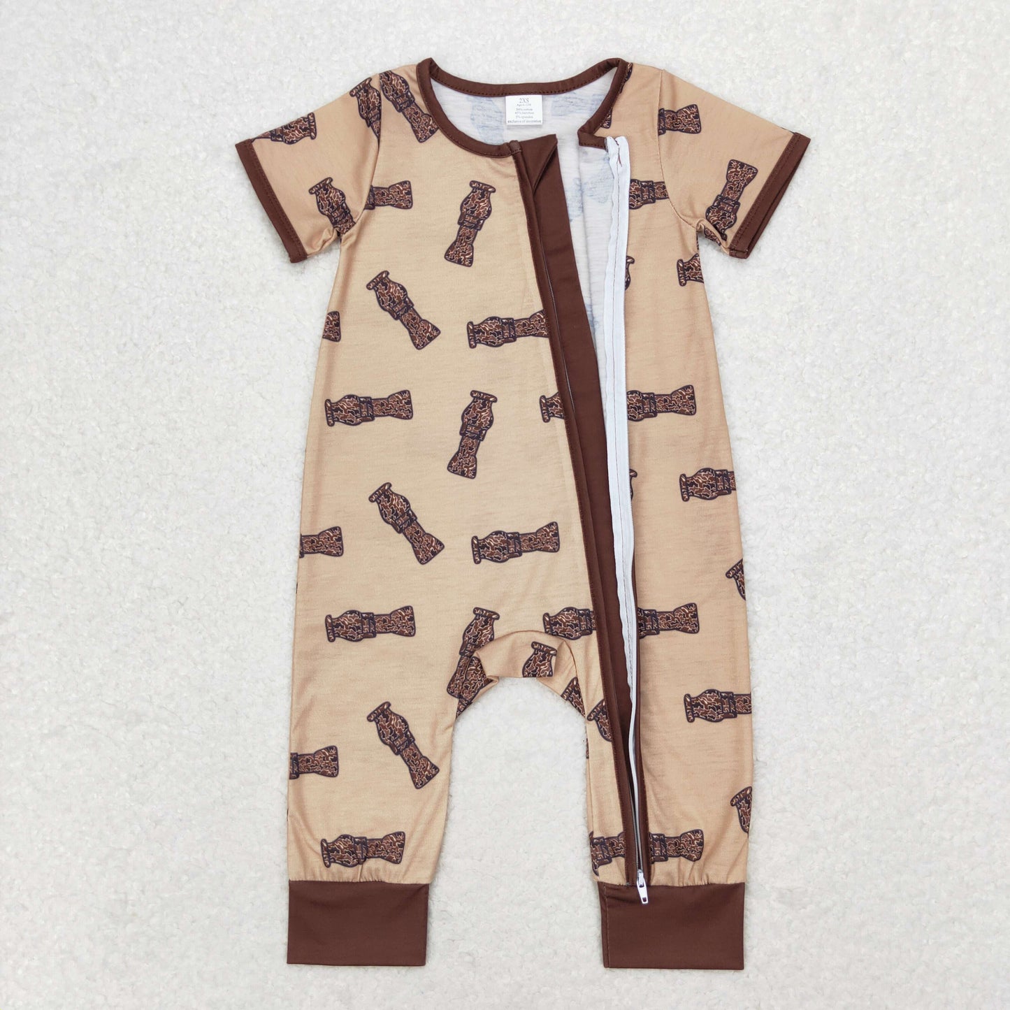 SR1900 Bamboo bottle duck girl romper 202407 RTS