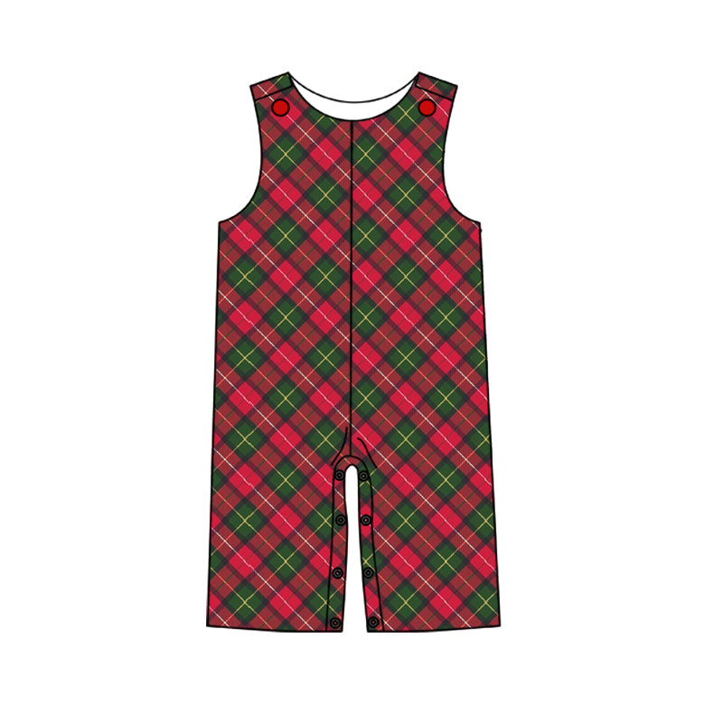SR1915 Christmas boy romper 202405 preorder sibling