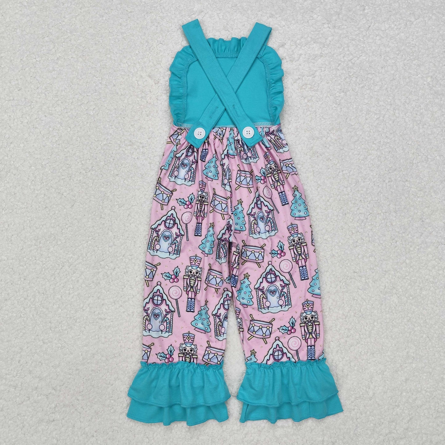 SR2009 Christmas nutcracker girl jumpsuit overall 202411 RTS