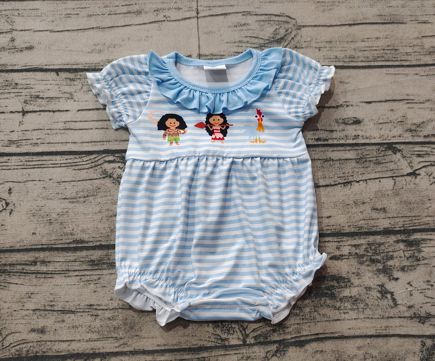 SR2419 princess chick girl romper 202412 preorder sibling