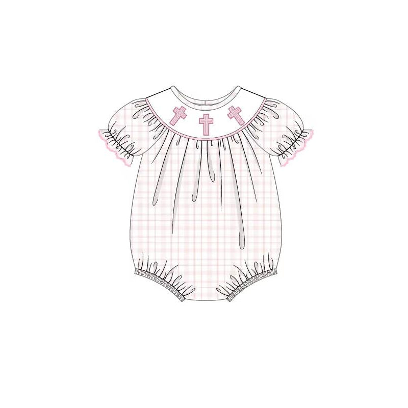 SR2504 cross girl romper 202410 preorder sibling
