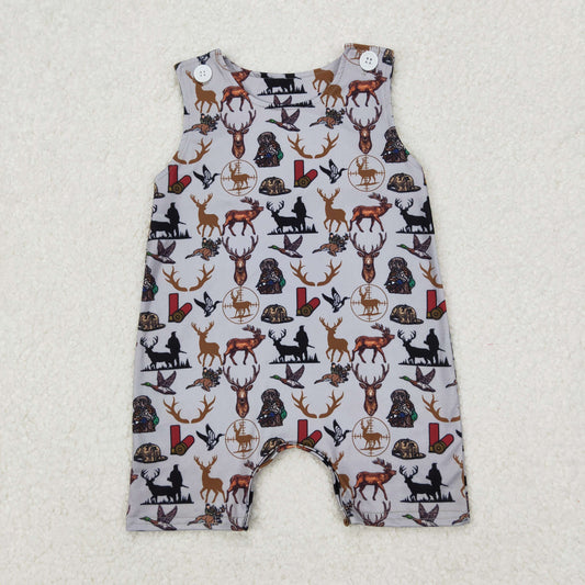 SR2539 western boy romper 202503 RTS sibling