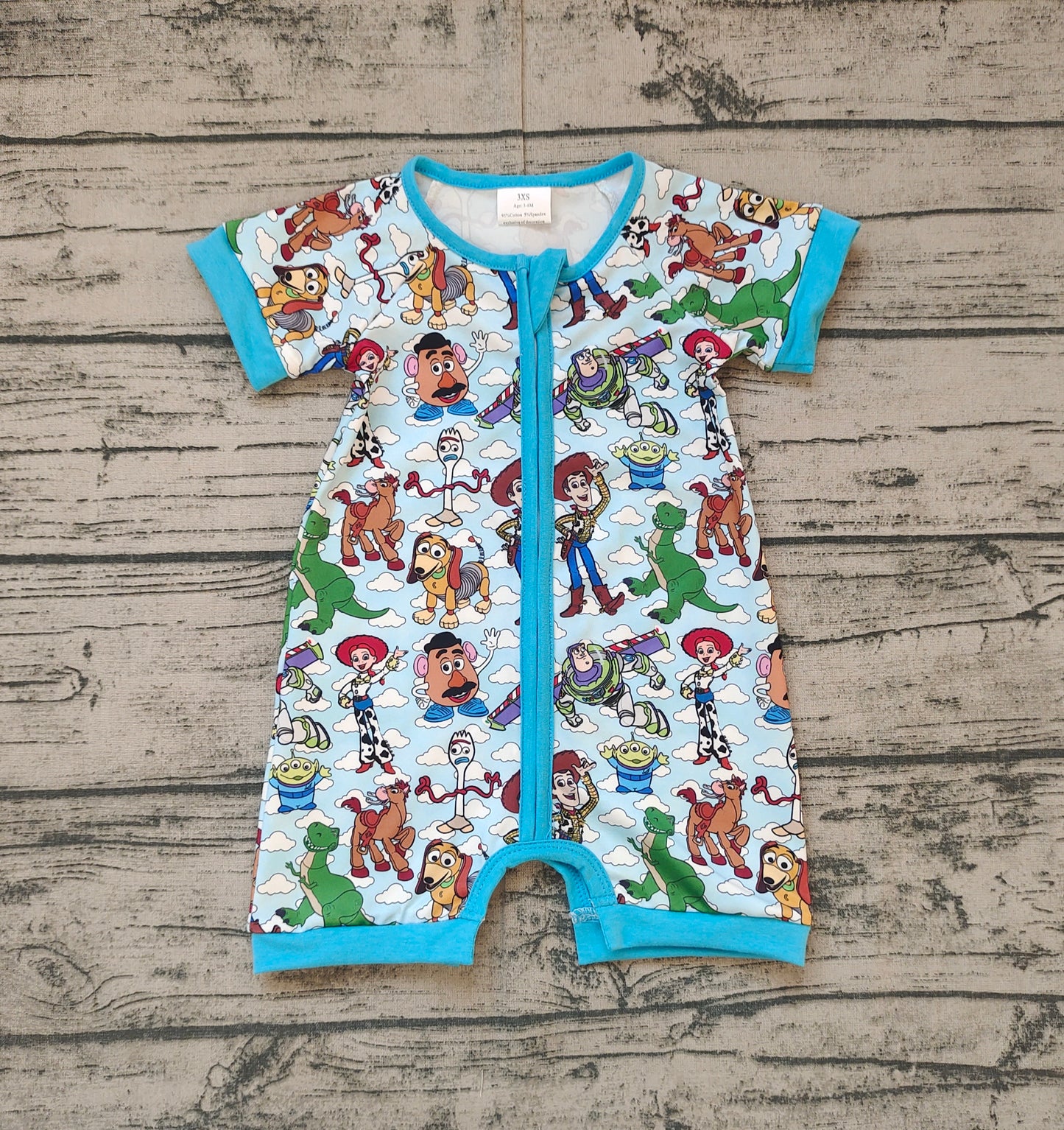csutom MOQ3 SR2580 toy story girl romper 202501 sibling