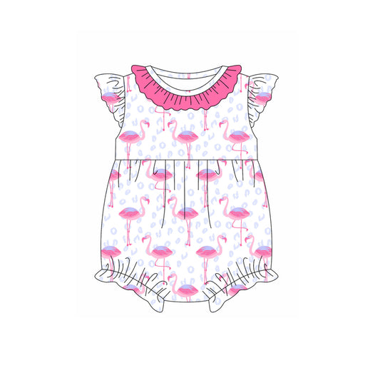 SR2702 preorder flamingo girl romper 202502