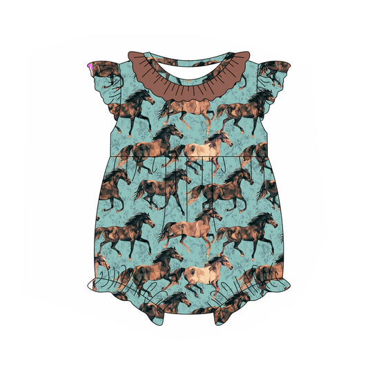 SR2747  preorder horse boy romper 202502