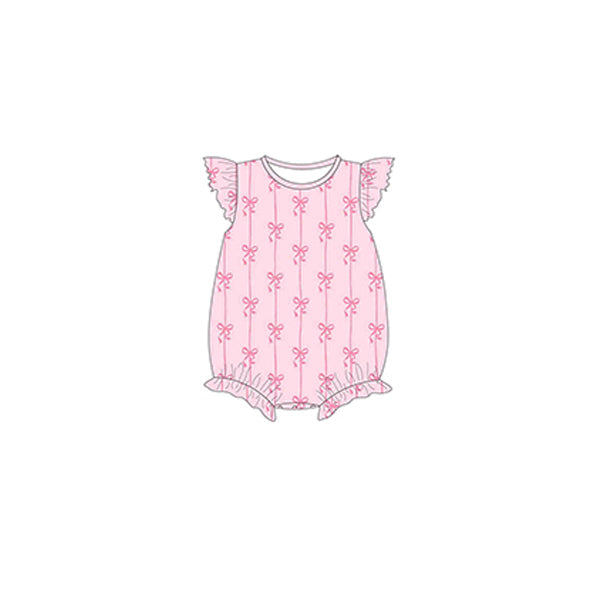 SR2756 bow preorder girl romper 202502