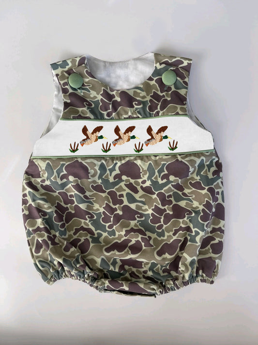 SR2776 duck western kids  romper 202502 preorder