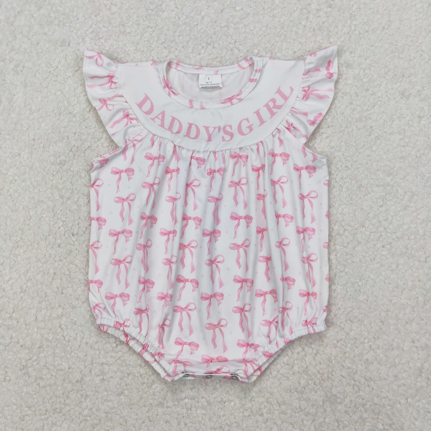 SR2806 daddy's girl western boy summer romper 202503 RTS