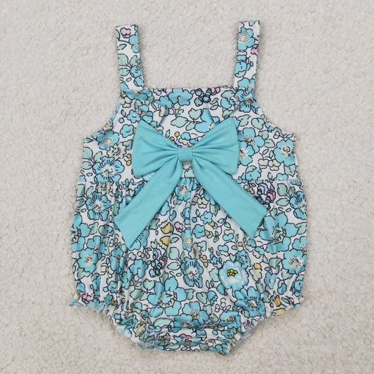 SR2829 RTS bow flowers girl romper 202503