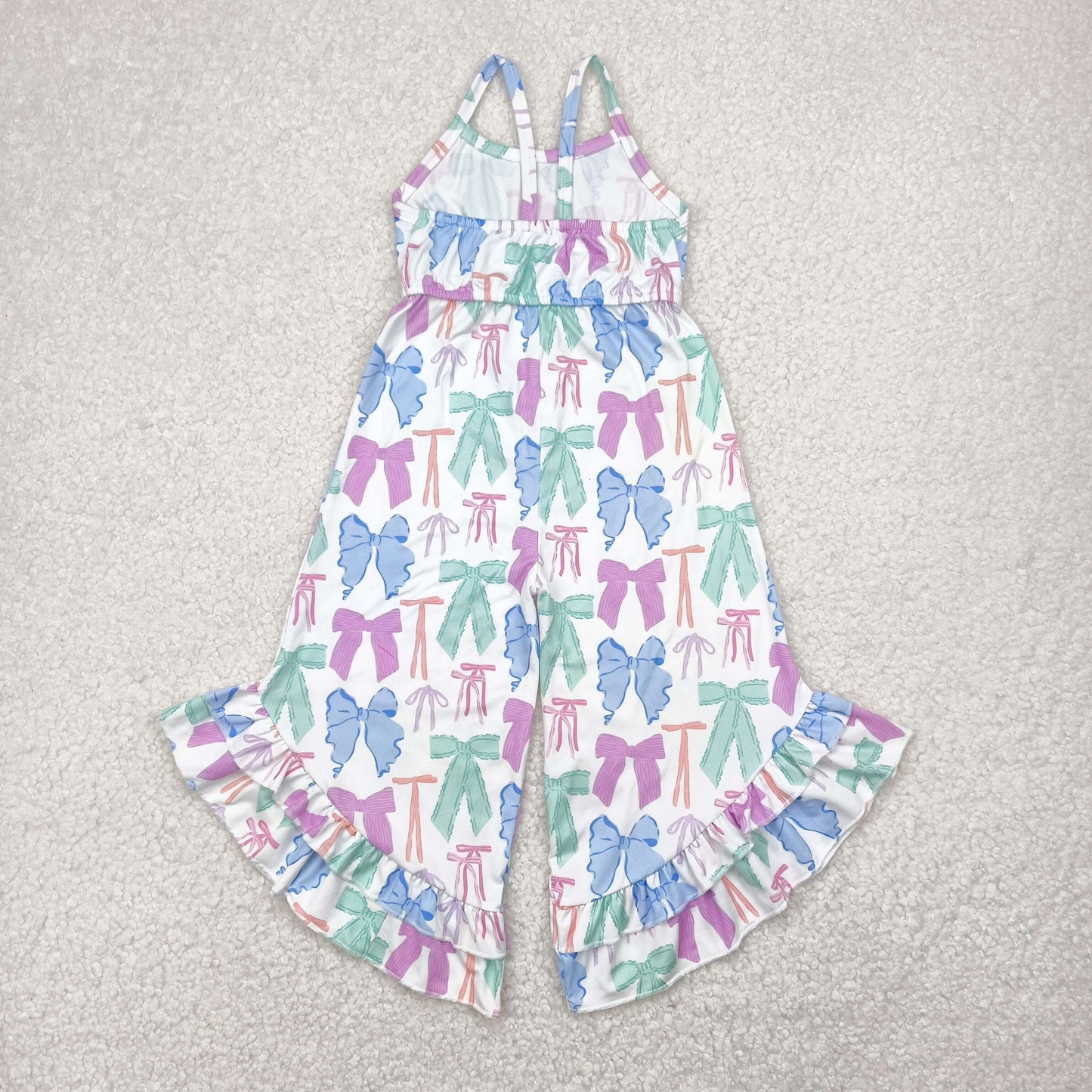 SR2847 bow girl jumpsuit overall 202504 RTS