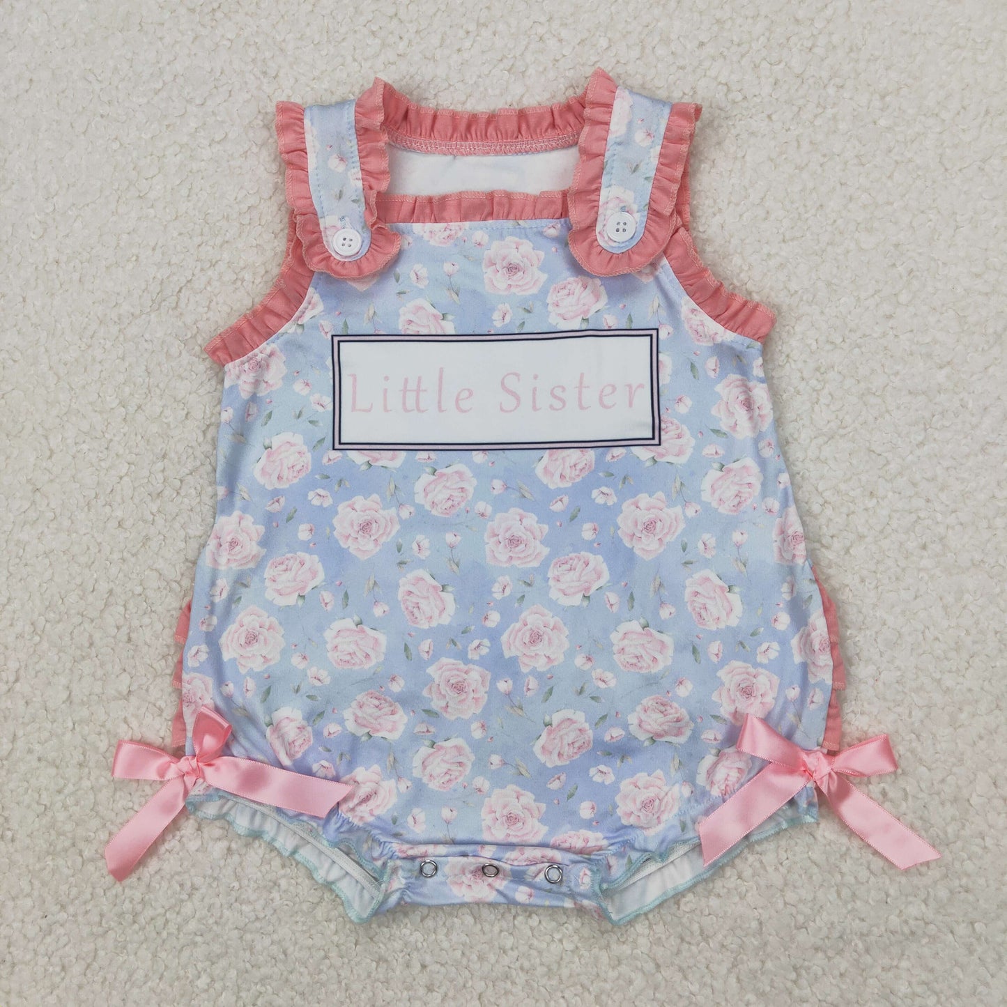 SR2911 little sister girl summer romper 202504 RTS