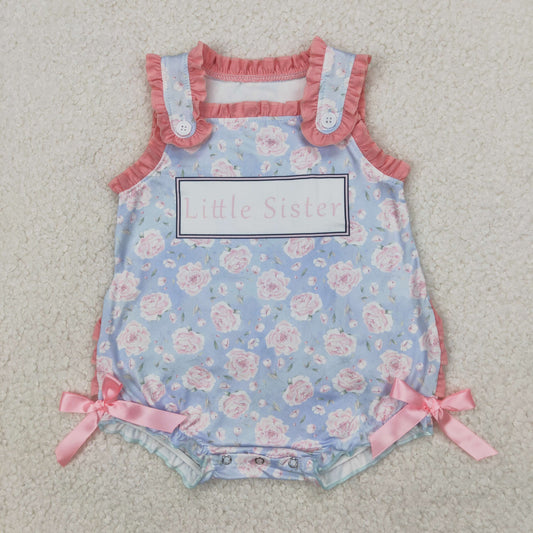 SR2911 little sister girl summer romper 202504 RTS