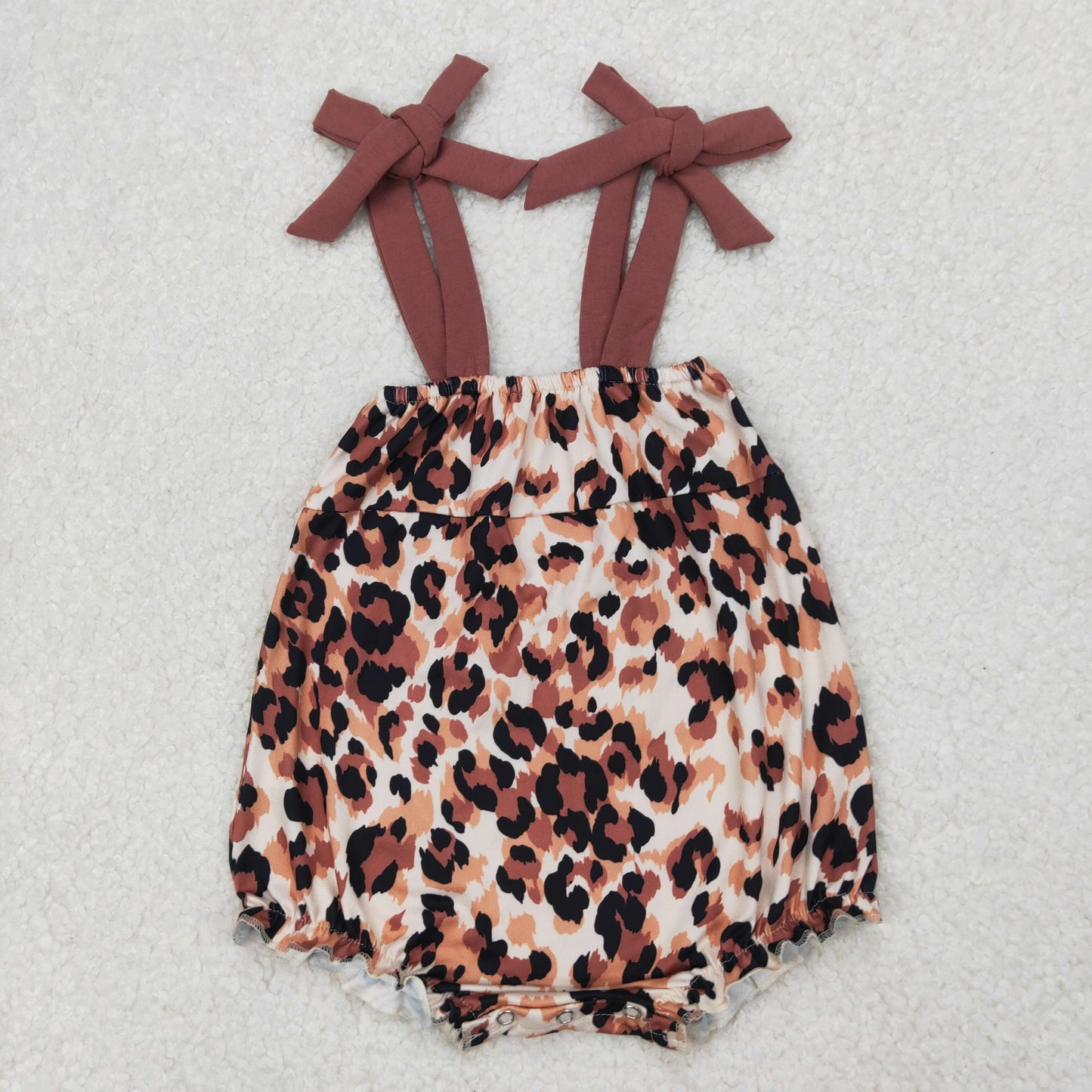 SR2913 leopard girl romper 202504 RTS