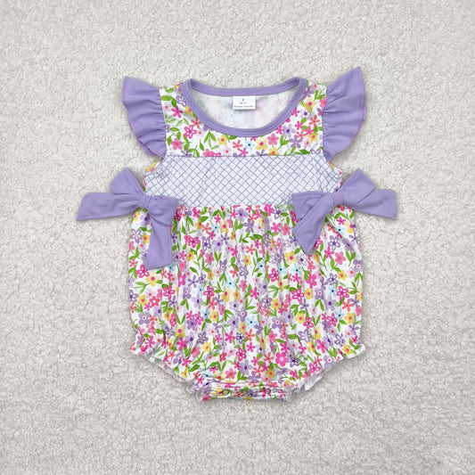 SR2928 emrboidery girl summer romper 202504 rts