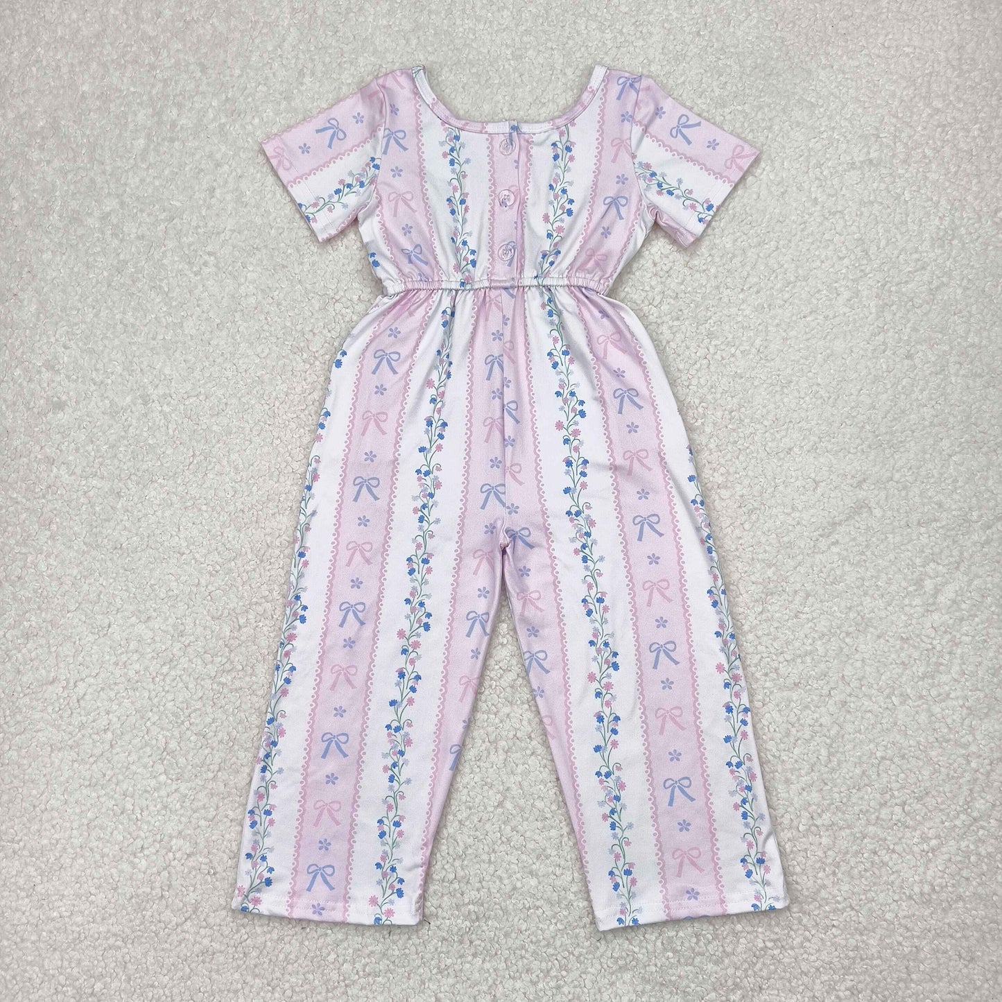 SR2941 BOW girl jumpsuit 202504 RTS