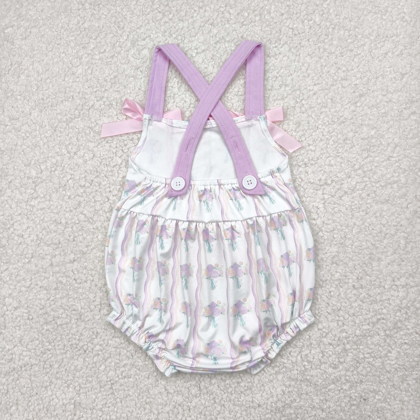SR2961 BOW girl summer romper 202504 RTS