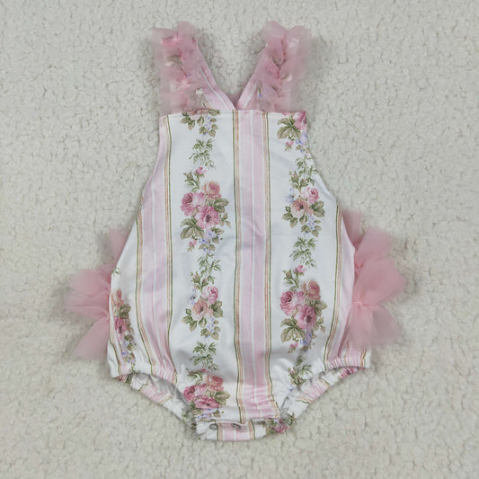 SR2964 flower girl summer romper 202507 RTS