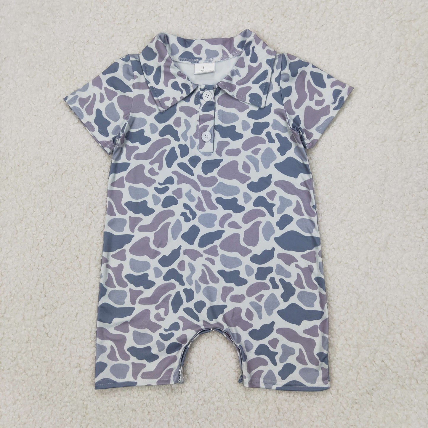 SR2973 camo girl summer romper 202504 RTS