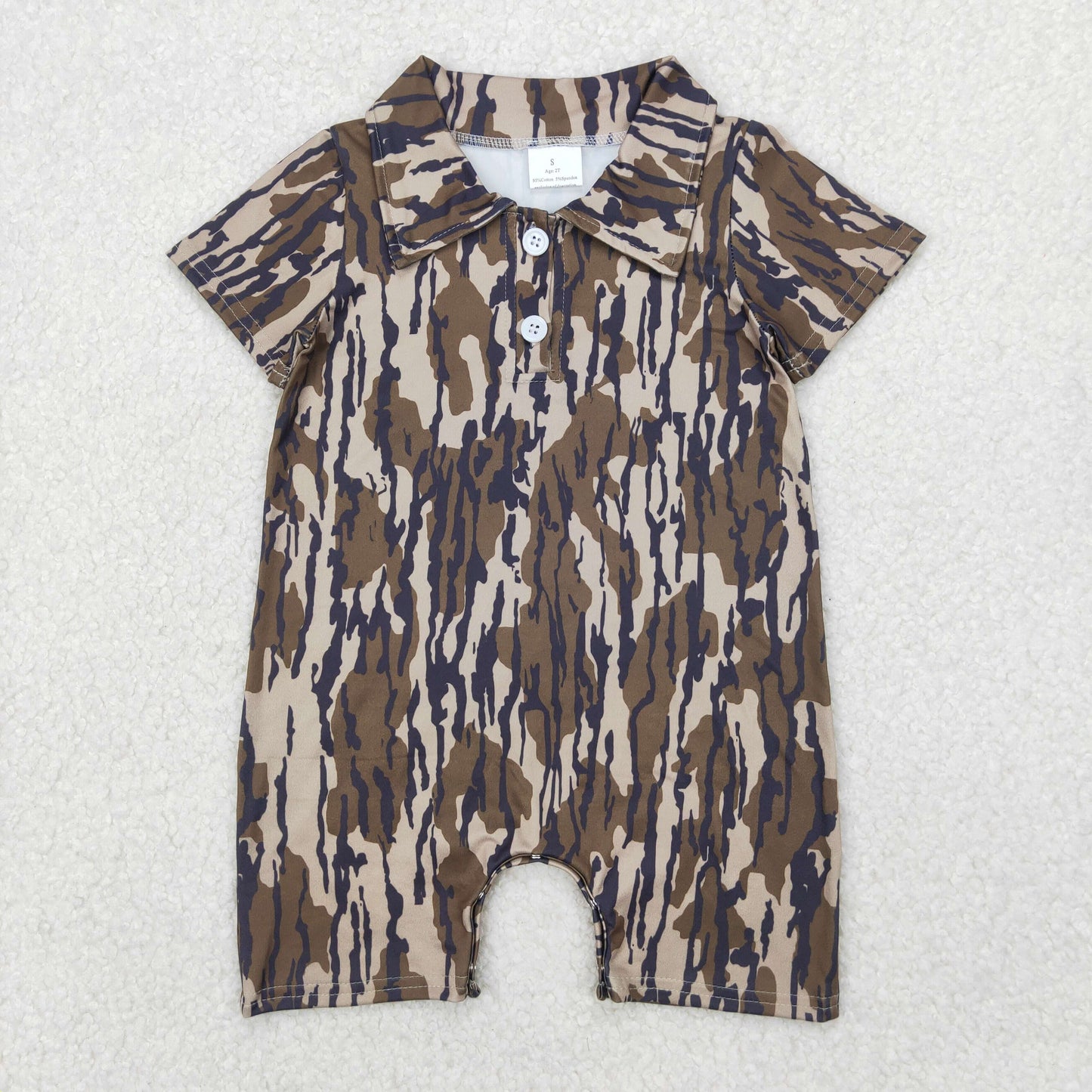 SR2976 camo girl summer romper 202503 RTS