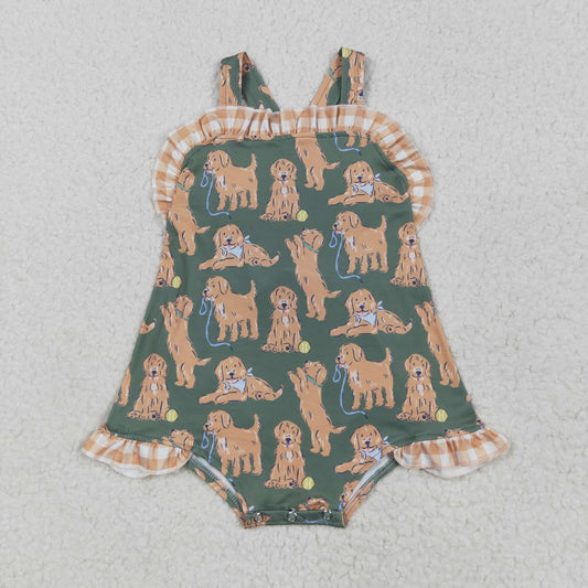 SR2986 dog girl romper 202505 RTS