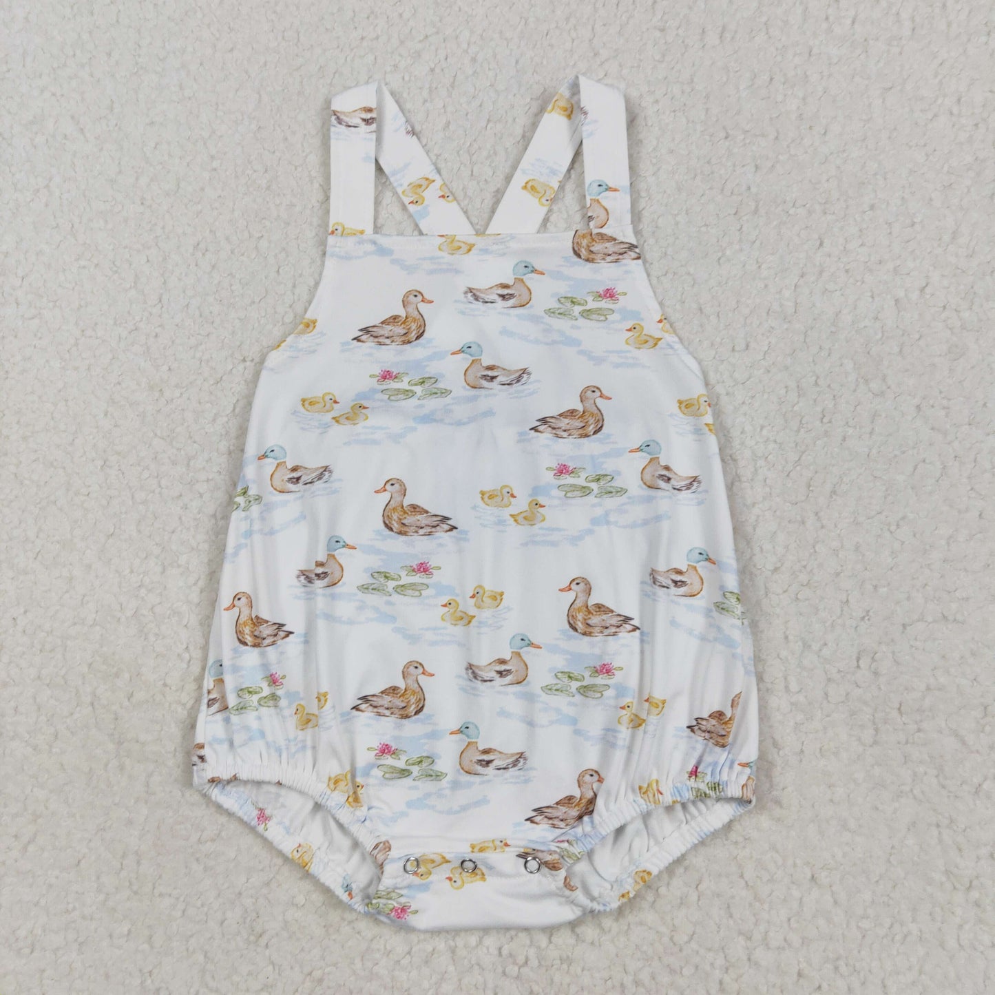 SR3029  duck kids  summer romper 202505 RTS