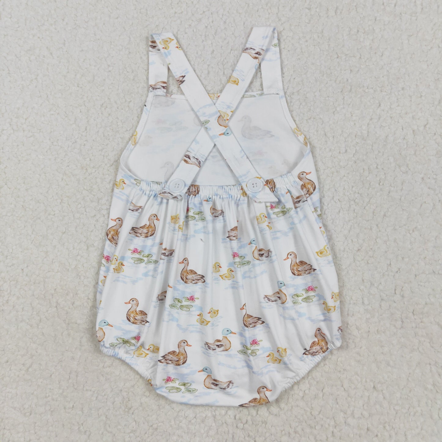 SR3029  duck kids  summer romper 202505 RTS