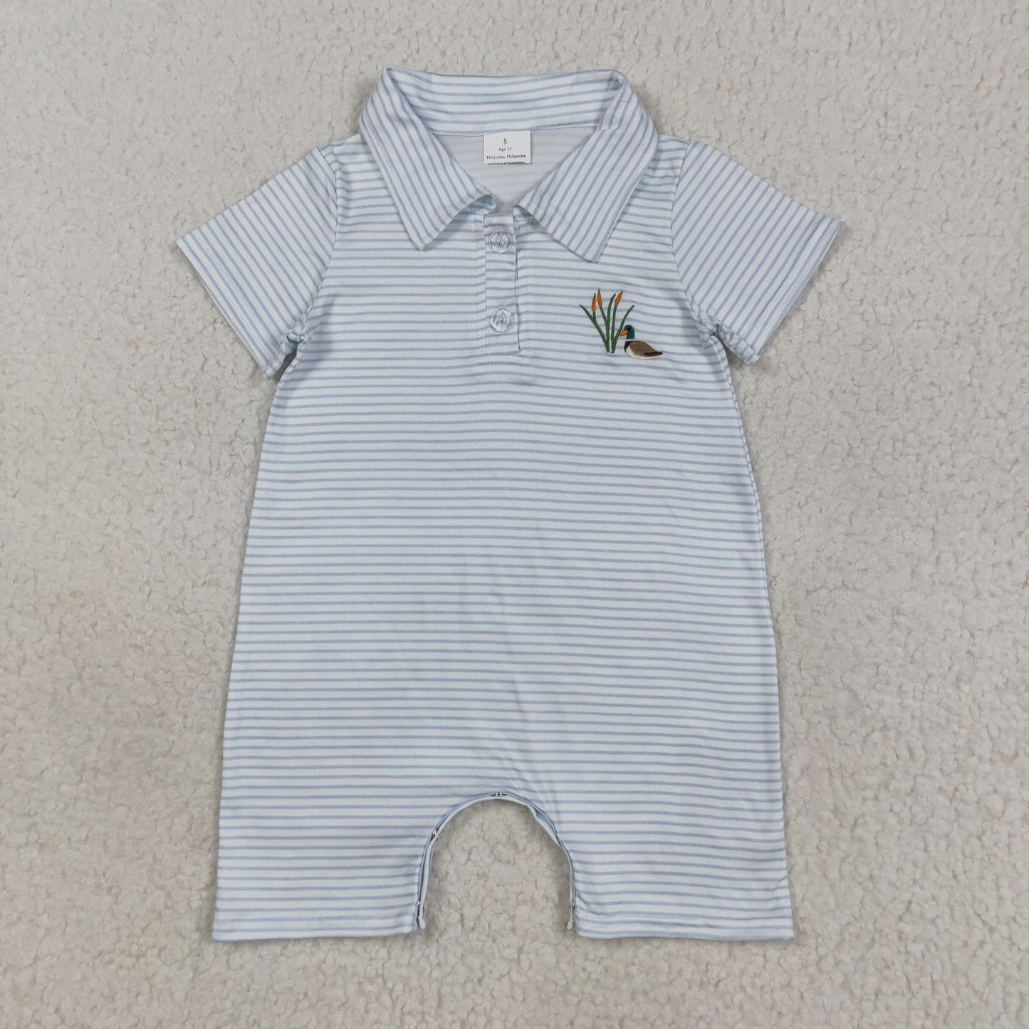 LR2335 Tractor boy summer romper 202507 RTS