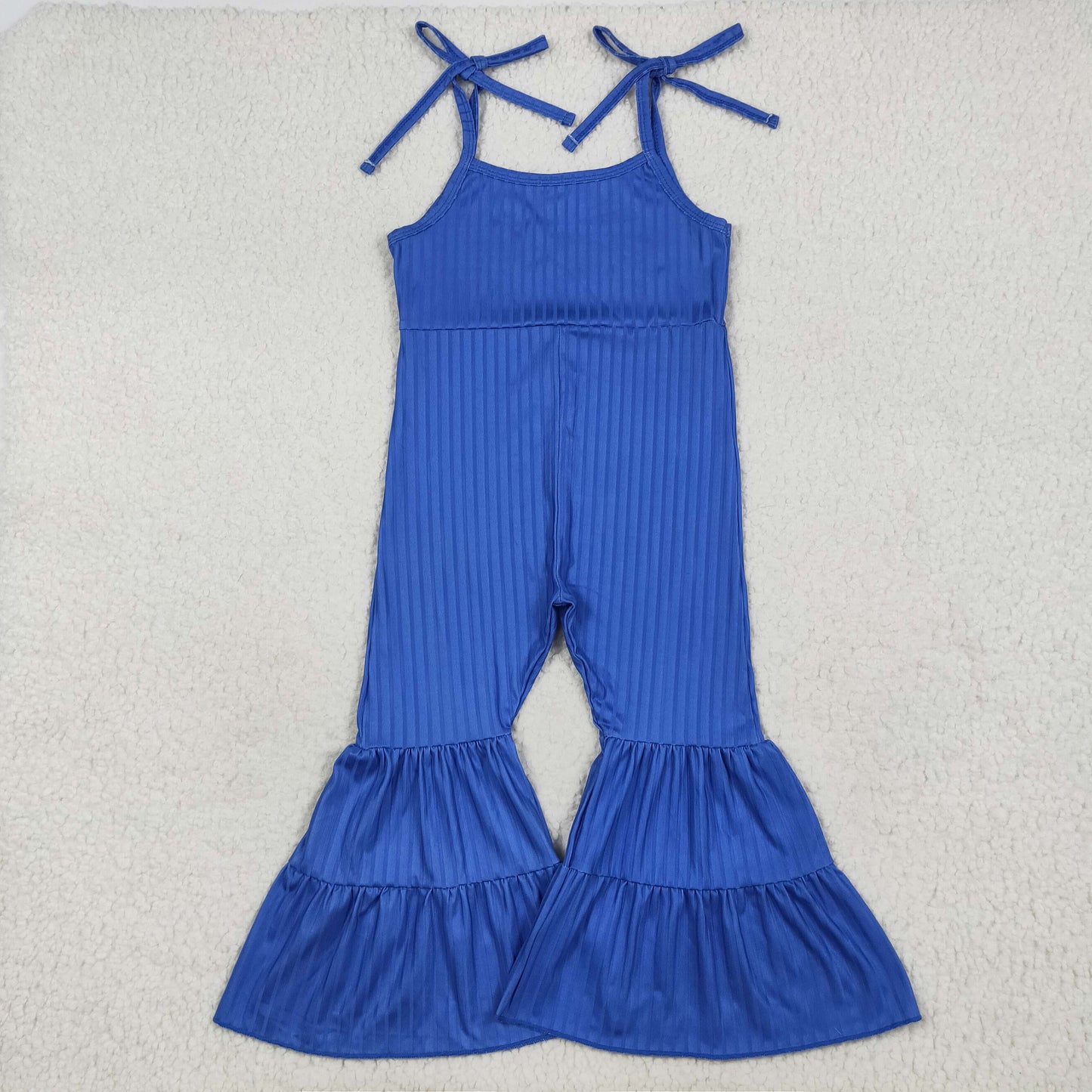 SR3158坑条 western girl jumpsuit overall 202507 RTS