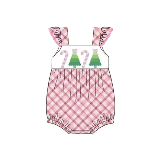 SR3168 Christmas girl summer romper 202506 preorder