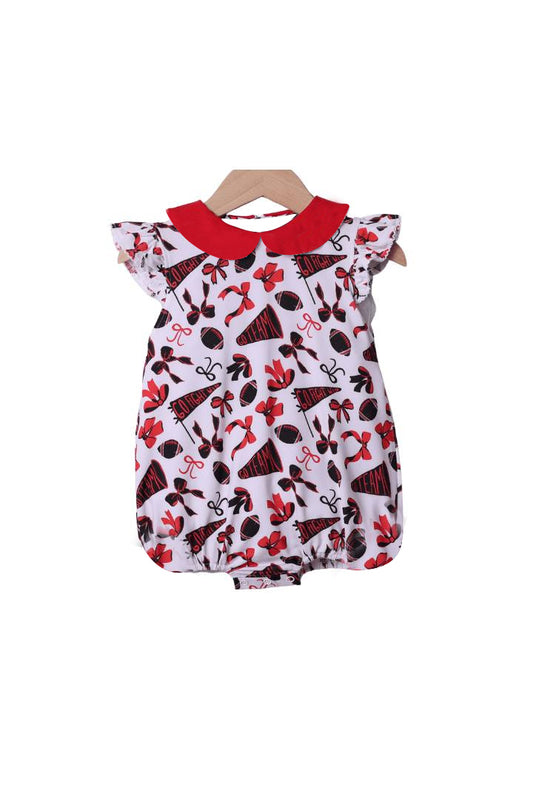 SR3193 Red Cheer romper girl summer romper 202507 preorder