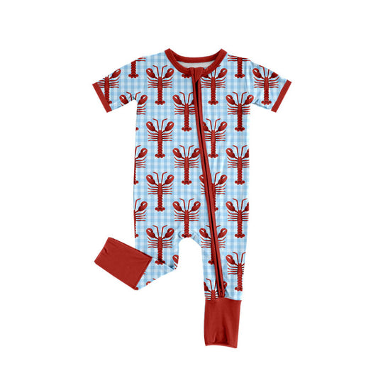 SR3244 cray fish boy summer romper 202509 preorder