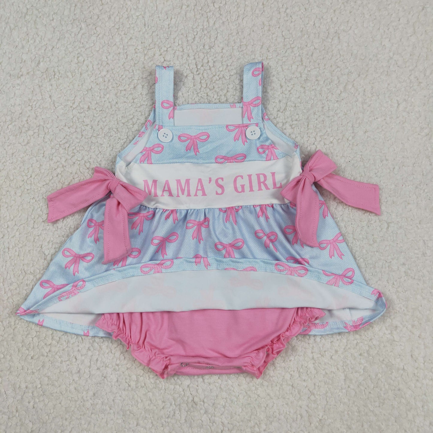 SR3426 BOW MAM'S girl summer romper 202604 RTS