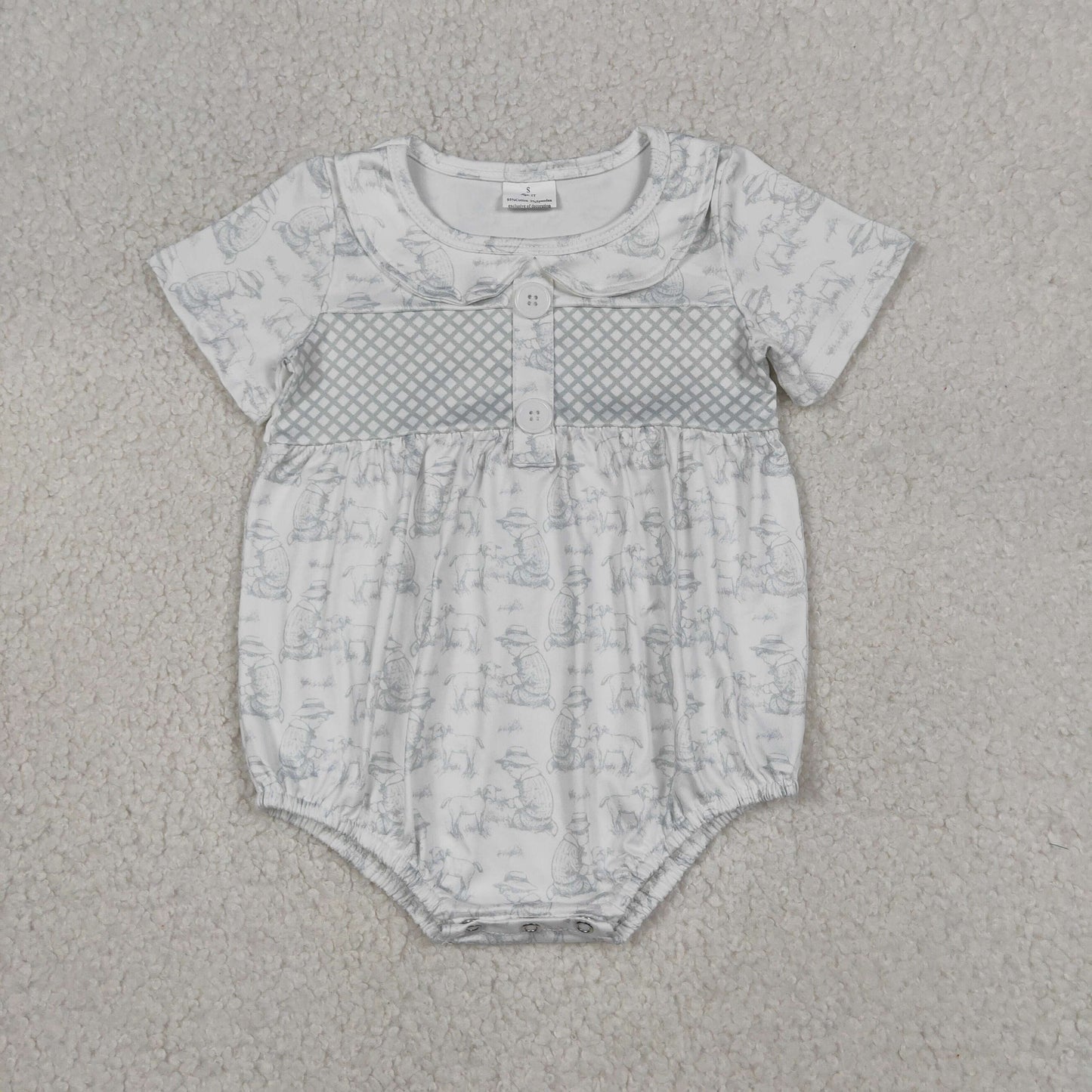 SR3569 Sheep GIRL romper 202602 RTS