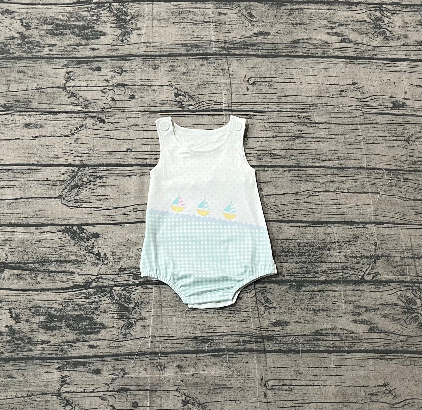 SR3754 sail boat boy romper 202602 preorder