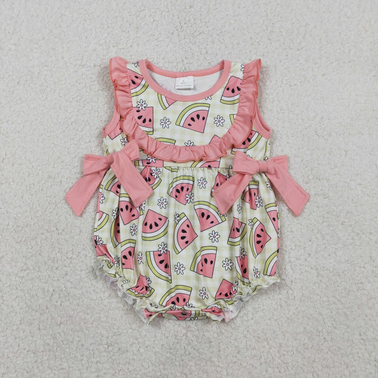 SR3920 Watermelon GIRL romper 202603 RTS