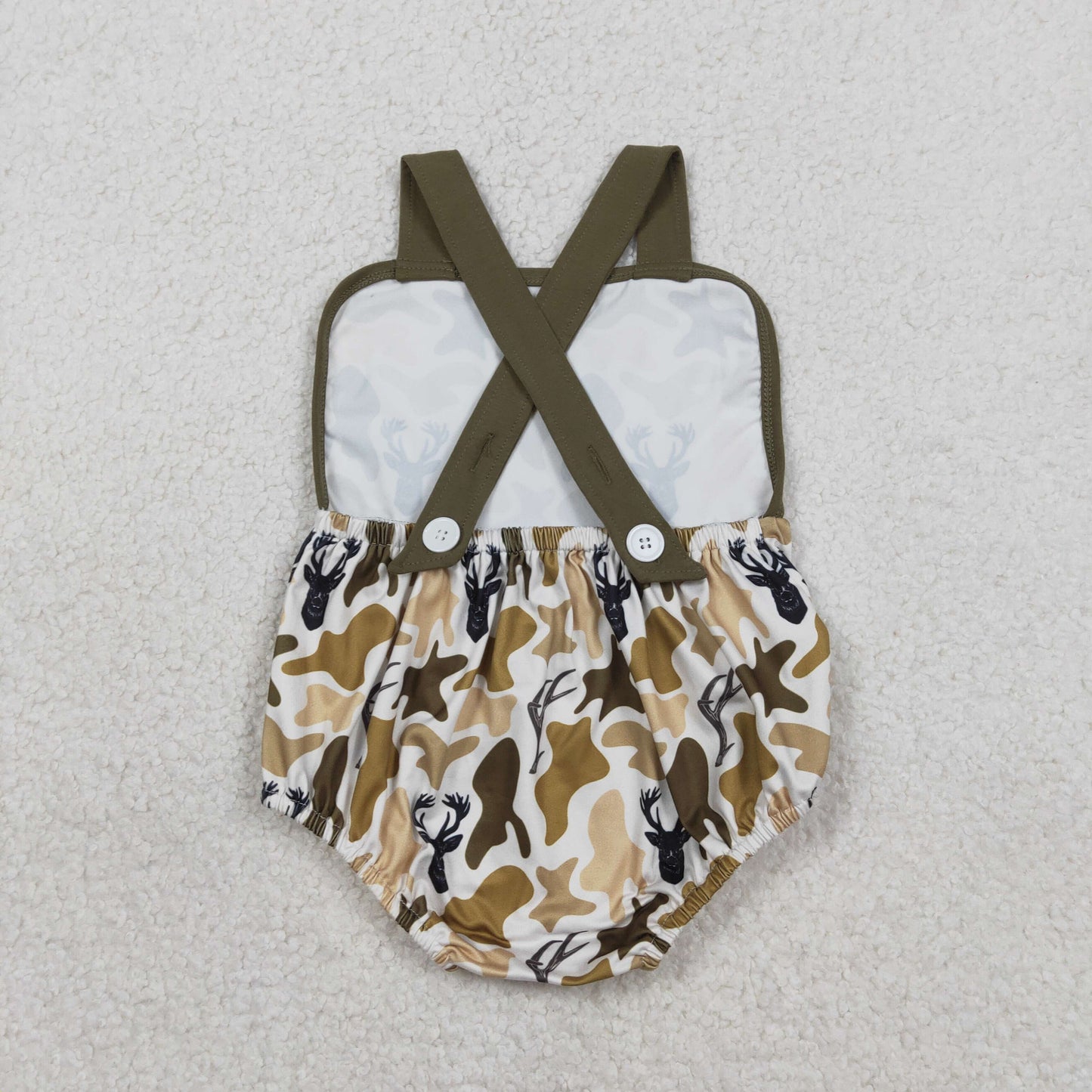 SR3924 camo deer GIRL romper 202601 RTS