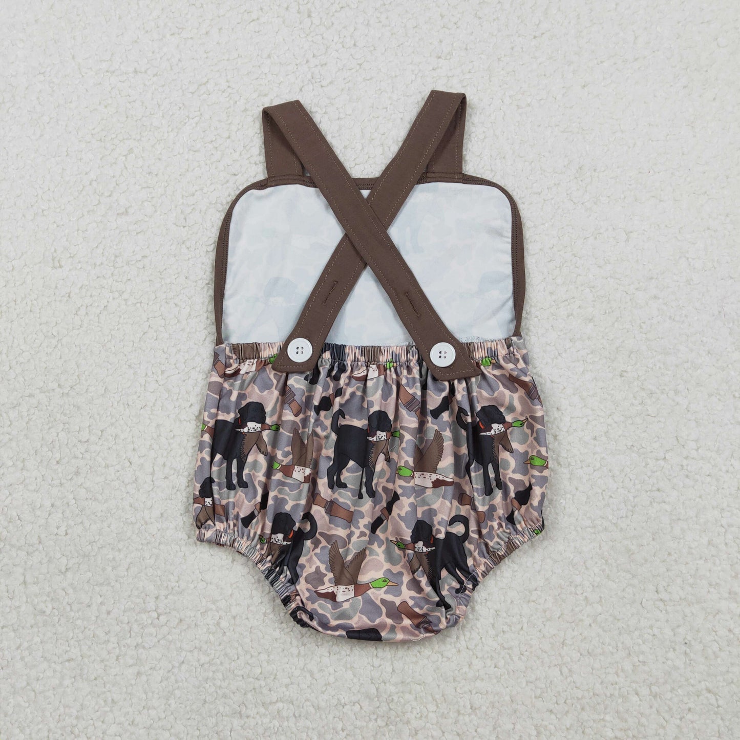 SR3928 dog duck GIRL romper 202603 RTS
