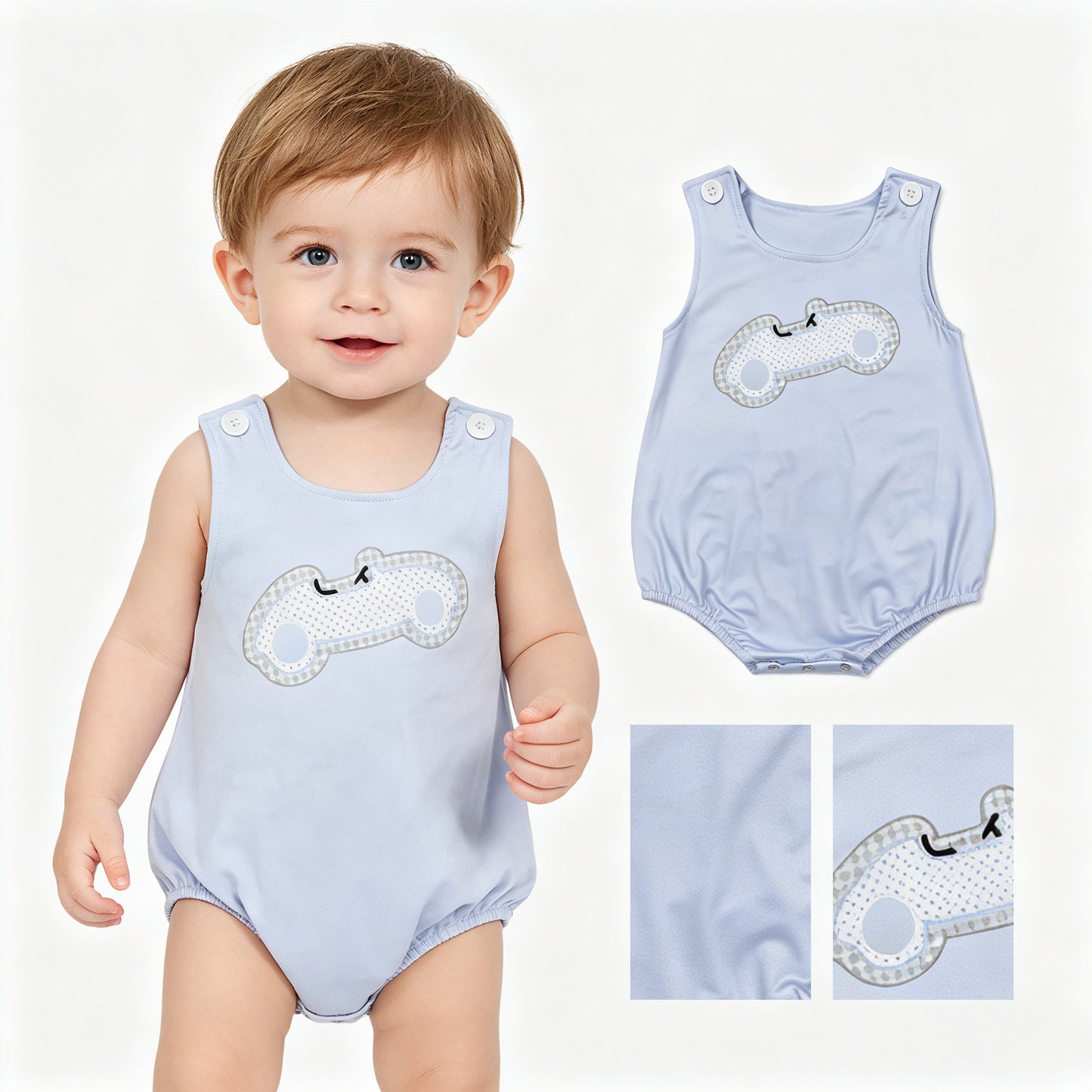 SR4013 boy summer romper 202604 RTS