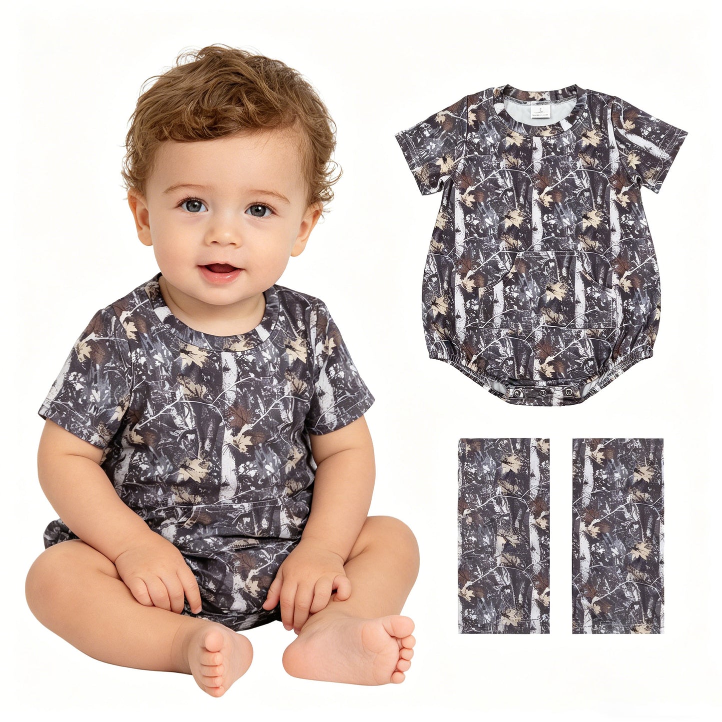 SR4059 camo GIRL romper 202604 RTS