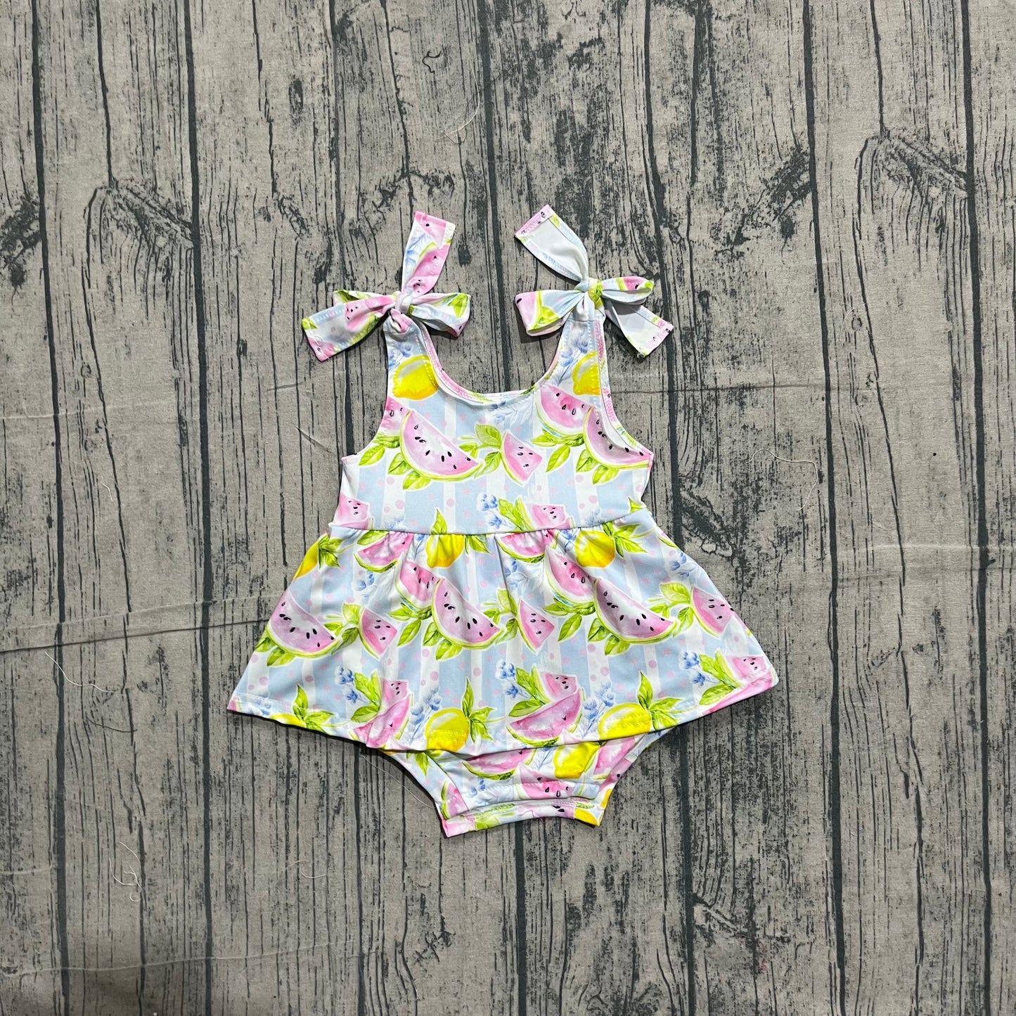SR4135 lemon girl romper overall 202604 preorder