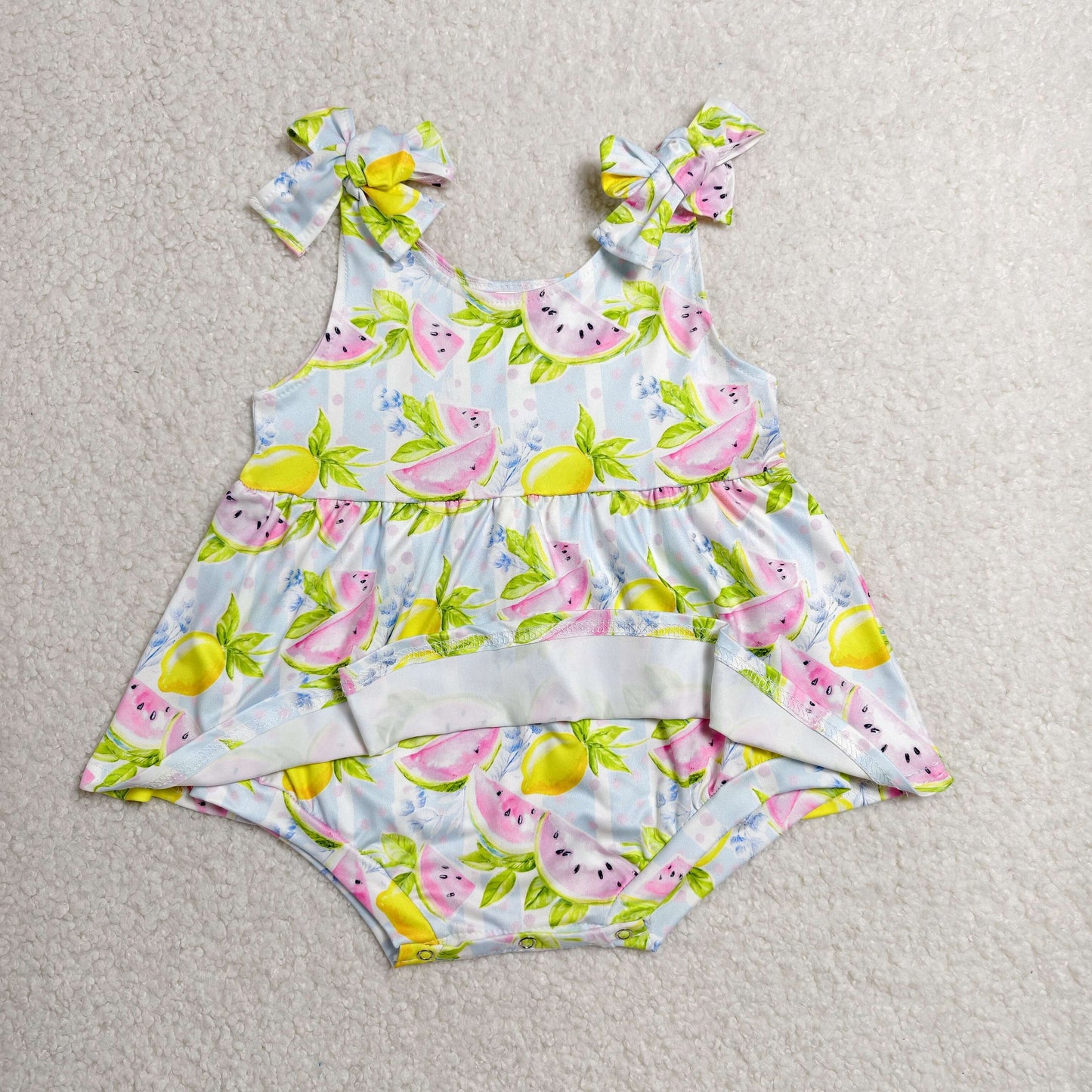 SR4135 Lemon girl romper overall 202607 RTS