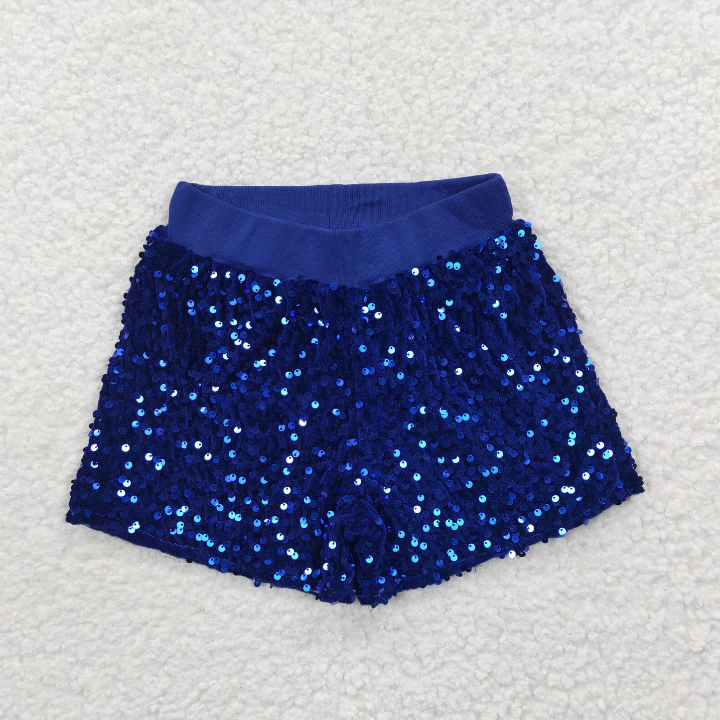 SS0098 girl Red sequin girl shorts RTS Free shipping order $100+